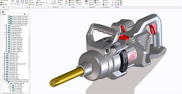 Creo is a parametric 3D CAD software developed by PTC, formerly known as Pro/ENGINEER. It features precise parametric modeling capabilities, flexible control over dimensions and feature relationships, and is suitable for complex mechanical structures. Equipped with Creo Simulation and Creo CAM, it enables integrated design, analysis, and manufacturing. However, Creo’s interface is relatively complex, making it more difficult to learn than SolidWorks or Fusion 360.Pricing: subscription modelâ€”– priced between $3,190 and $30,900 per year, depending on features and license type. It also offers education and trial versions.