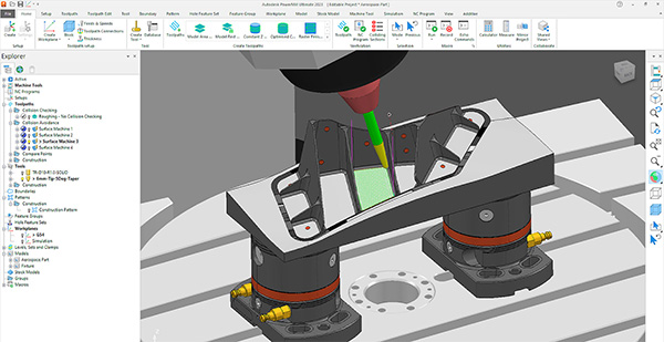 Powermill is a high-end CAM software developed by Autodesk, specifically designed for handling complex surfaces, high-precision moulds, and multi-axis machining. It boasts powerful toolpath optimisation and simulation capabilities, enabling high-precision, efficient cutting control. Powermill is also compatible with the Fusion 360 ecosystem, facilitating an integrated data flow from design to manufacturing.For enterprises pursuing ultimate surface quality and efficient multi-axis strategies, Powermill represents an ideal choice; however, for smaller machining factories, its functionality may prove somewhat complex, and licensing costs are relatively high.Pricing: PowerMill adopts a subscription model and offers both Standard and Ultimate (flagship) editions, priced at approximately US $8,015 to US $12,010 per year. The educational edition is available free of charge.