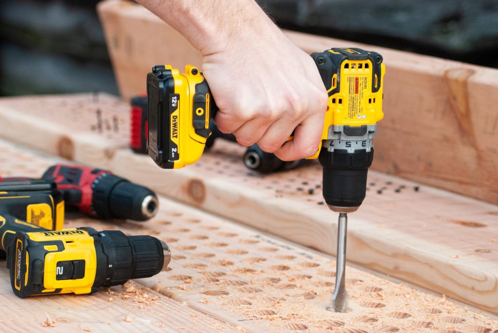 small handheld drill machine