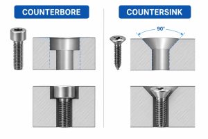 Counterbore vs Countersink: Key Differences and When to Use Each