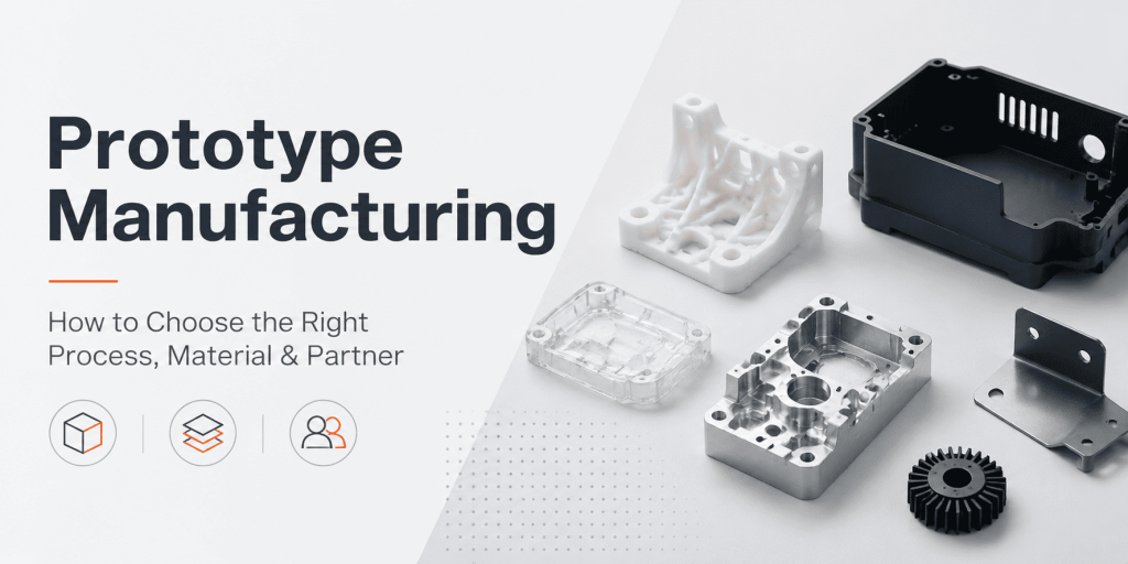 Prototype Manufacturing: Process, Material & Partner Selection Guide
