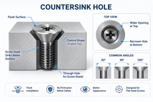 Counterbore vs Countersink: Key Differences and When to Use Each