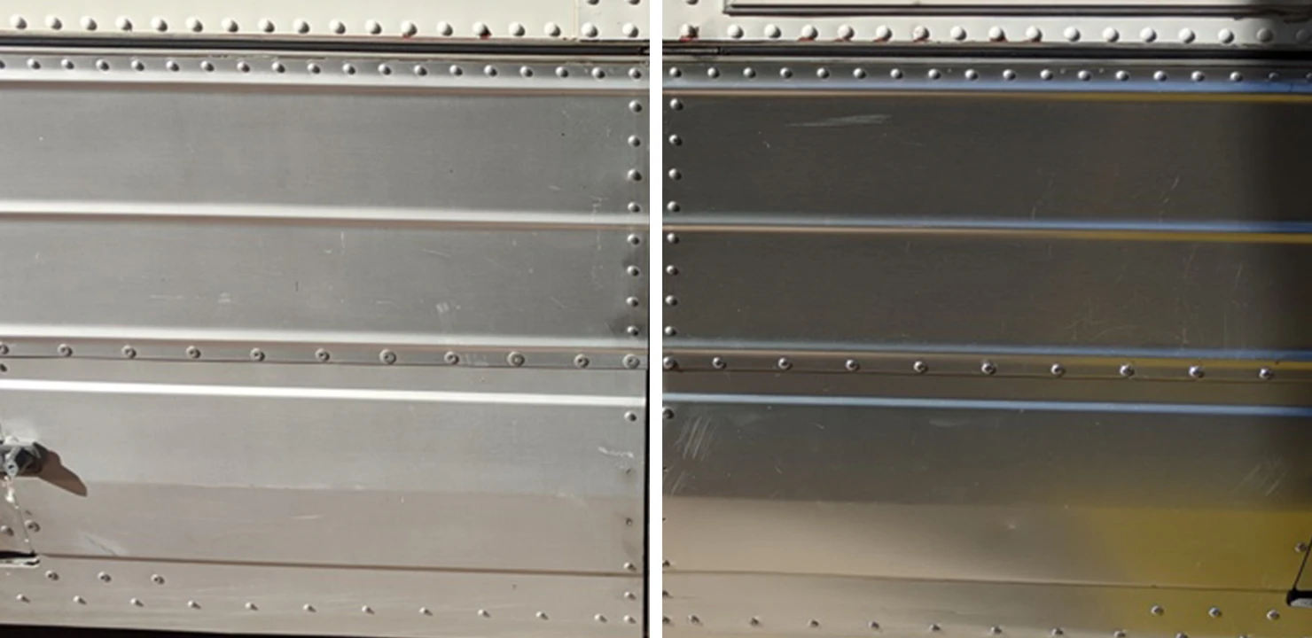 Type III hard anodized aluminum part